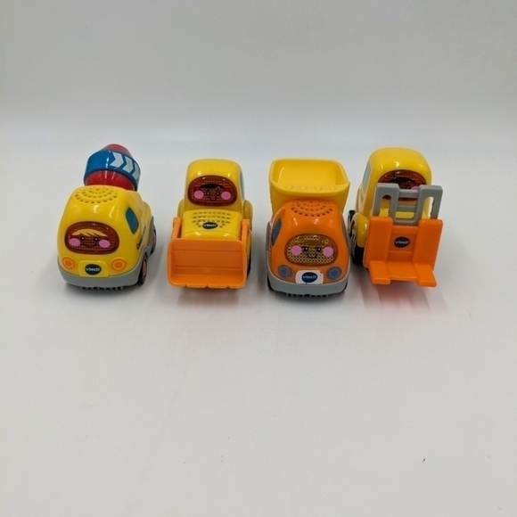 VTech Go Go Smart Wheels Cars Construction Trucks Set Bundle - Picture 1 of 3